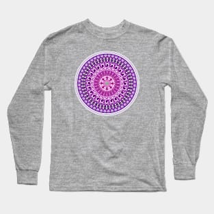 Reversed Mandala 1 Long Sleeve T-Shirt